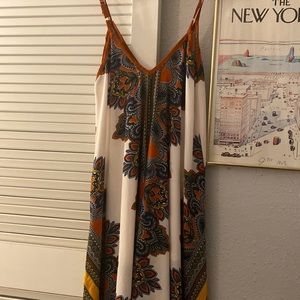 Pretty Scarf Dress Size L